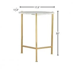 Haru Gold Side Table by ZUO 11 Haru Gold Side Table by ZUO -Default Template 6 agate gold zuo end side tables 101502 40 1000