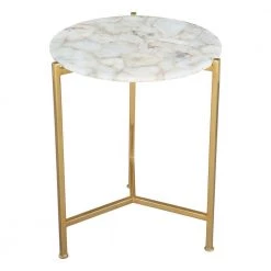 Haru Gold Side Table by ZUO