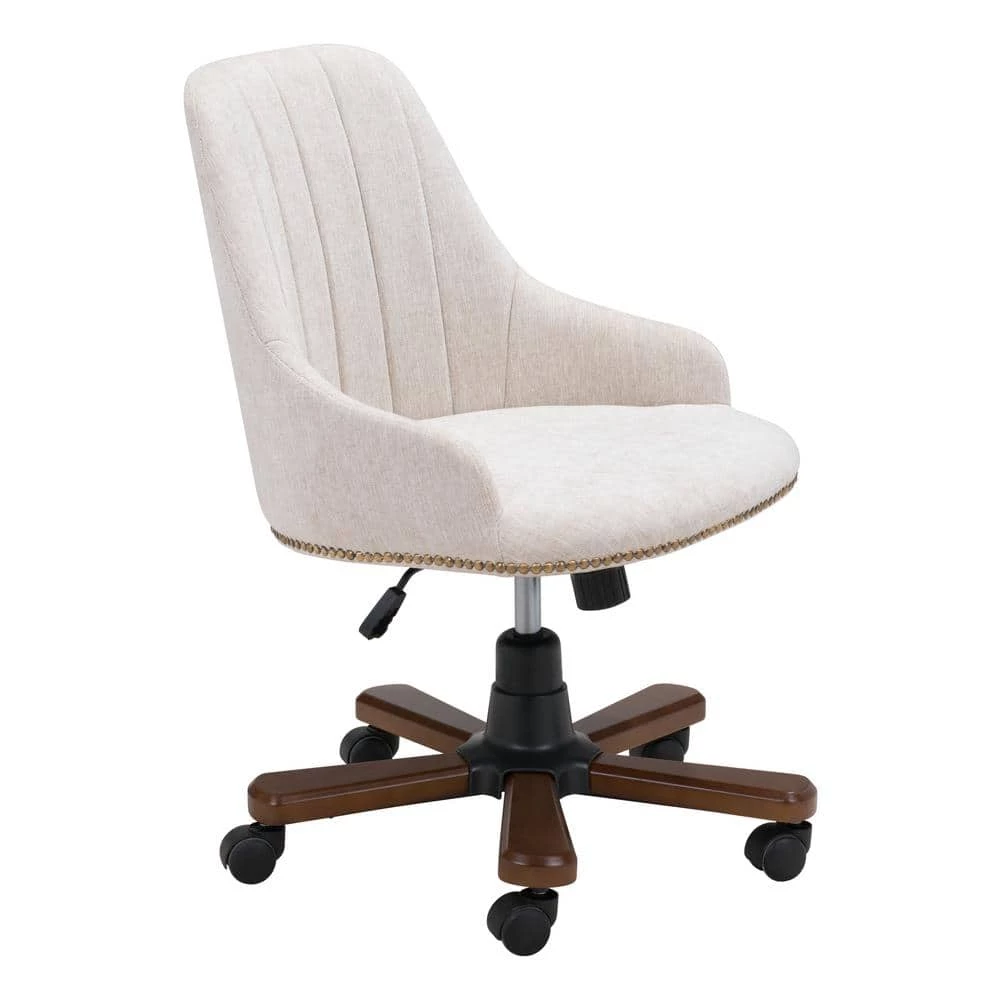 Gables Beige Office Chair by ZUO 3 Gables Beige Office Chair by ZUO