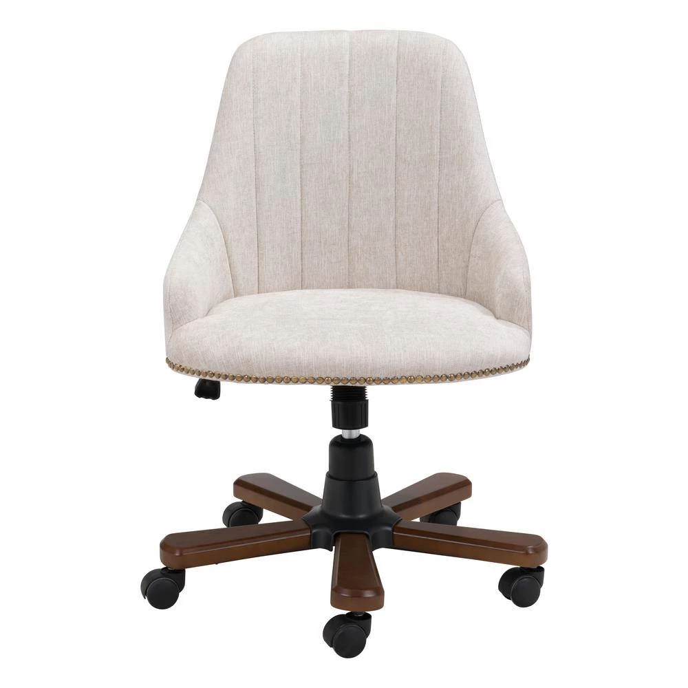 Gables Beige Office Chair by ZUO 4 Gables Beige Office Chair by ZUO - Image 2