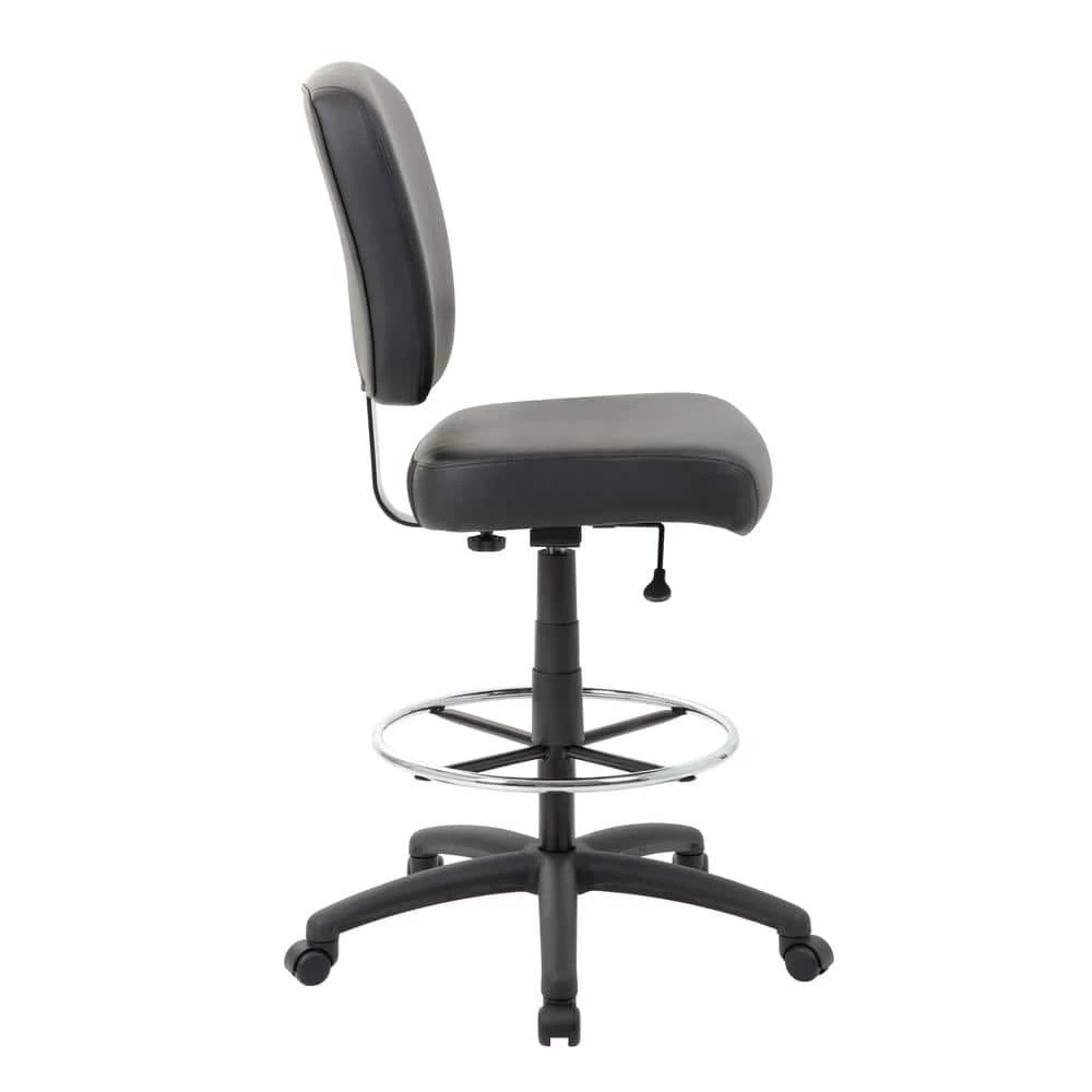46.5 in. Black Oversized Drafting Stool by BOSS Office Products 4 46.5 in. Black Oversized Drafting Stool by BOSS Office Products - Image 2