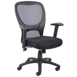 Black Modern Styled Mesh Desk Chair by BOSS Office Products 14 Black Modern Styled Mesh Desk Chair by BOSS Office Products -Default Template 6 black boss office products ergonomic chairs b6508 c3 1000