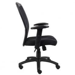 Black Modern Styled Mesh Desk Chair by BOSS Office Products 17 Black Modern Styled Mesh Desk Chair by BOSS Office Products -Default Template 6 black boss office products ergonomic chairs b6508 fa 1000