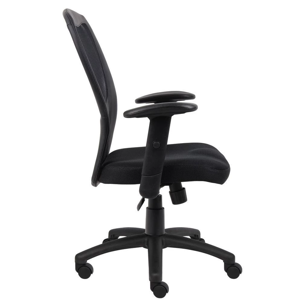 Black Modern Styled Mesh Desk Chair by BOSS Office Products 9 Black Modern Styled Mesh Desk Chair by BOSS Office Products - Image 7
