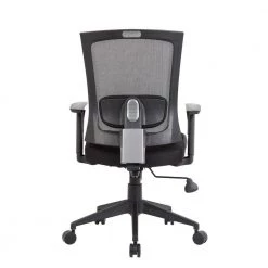Black Mesh Back and Seat Cushions Black Base Lumbar Support Adjustable Arms Pneumatic Lift Executive Task Chair by BOSS Office Products -Default Template 6 black boss office products ergonomic chairs b6706 bk 66 1000