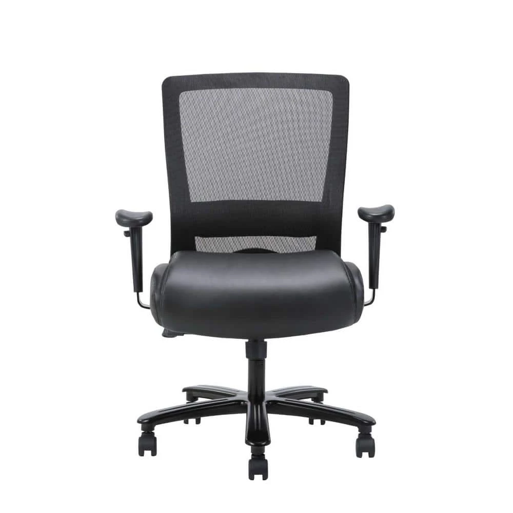 Black Mesh Heavy Duty Task Chair 400 lb Capacity by BOSS Office Products 8 Black Mesh Heavy Duty Task Chair 400 lb Capacity by BOSS Office Products - Image 6