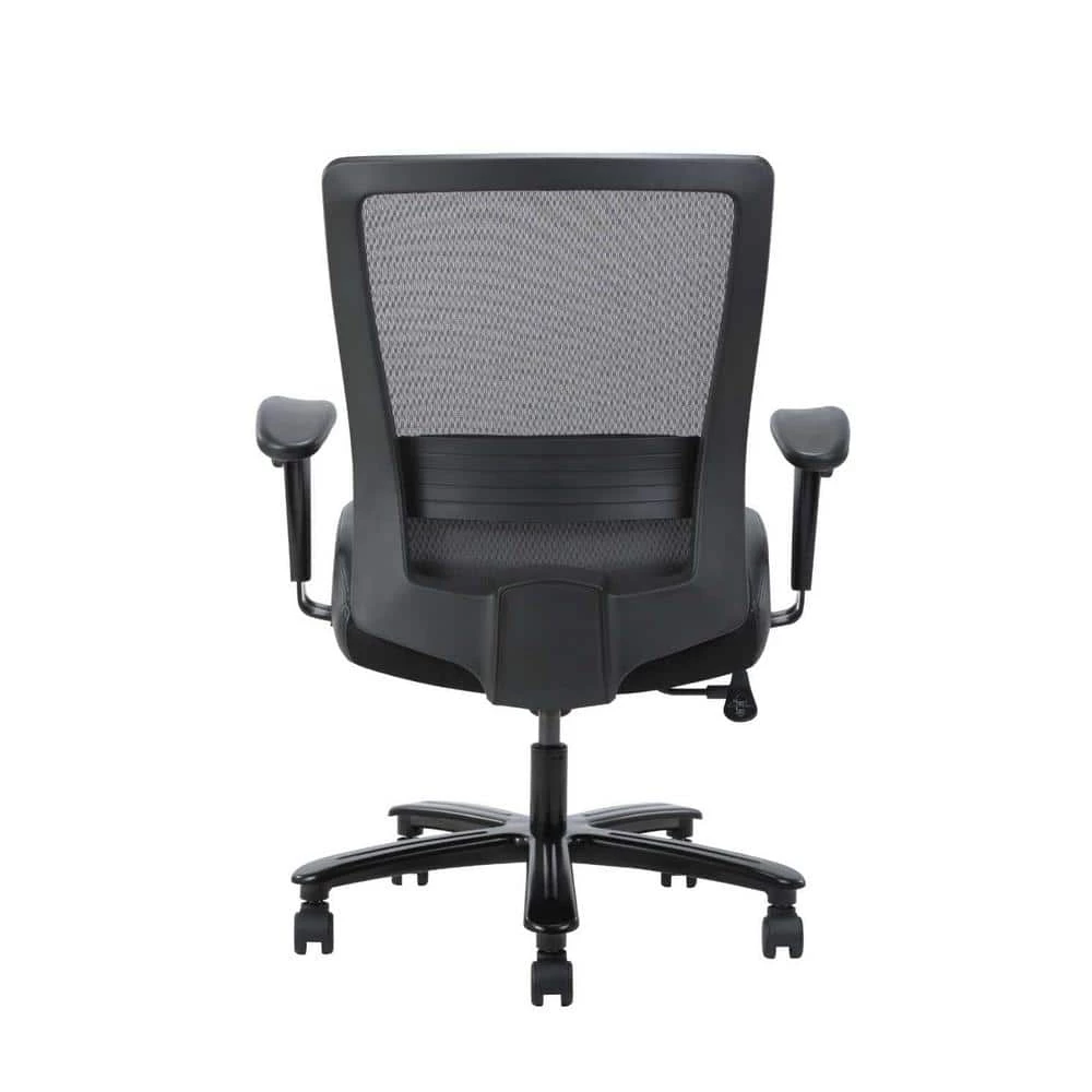 Black Mesh Heavy Duty Task Chair 400 lb Capacity by BOSS Office Products 11 Black Mesh Heavy Duty Task Chair 400 lb Capacity by BOSS Office Products - Image 9