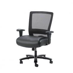 Black Mesh Heavy Duty Task Chair 400 lb Capacity by BOSS Office Products 15 Black Mesh Heavy Duty Task Chair 400 lb Capacity by BOSS Office Products -BOSS Offic Shop black boss office products ergonomic chairs b699 bk c3 1000