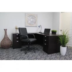 Black Mid Back Executive Chair in LeatherPlus by BOSS Office Products 11 Black Mid Back Executive Chair in LeatherPlus by BOSS Office Products -Default Template 6 black boss office products executive chairs b686 31 1000
