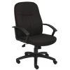 27 in. Width Big and Tall Black Fabric Executive Chair with Swivel Seat by BOSS Office Products 1 27 in. Width Big and Tall Black Fabric Executive Chair with Swivel Seat by BOSS Office Products -Default Template 6 black boss office products executive chairs b8306 bk 64 1000