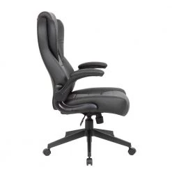 BOSS Office Black High Back Leather Executive Chair with Flip-Up Arms by BOSS Office Products 10 BOSS Office Black High Back Leather Executive Chair with Flip-Up Arms by BOSS Office Products -Default Template 6 black boss office products executive chairs b8551 bk 40 1000