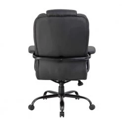 31 in. Width Big and Tall Black Vinyl Executive Chair with Swivel Seat by BOSS Office Products -BOSS Offic Shop black boss office products executive chairs b992 bk 66 1000