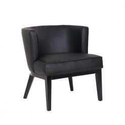 Ava Black Accent Chair by BOSS Office Products