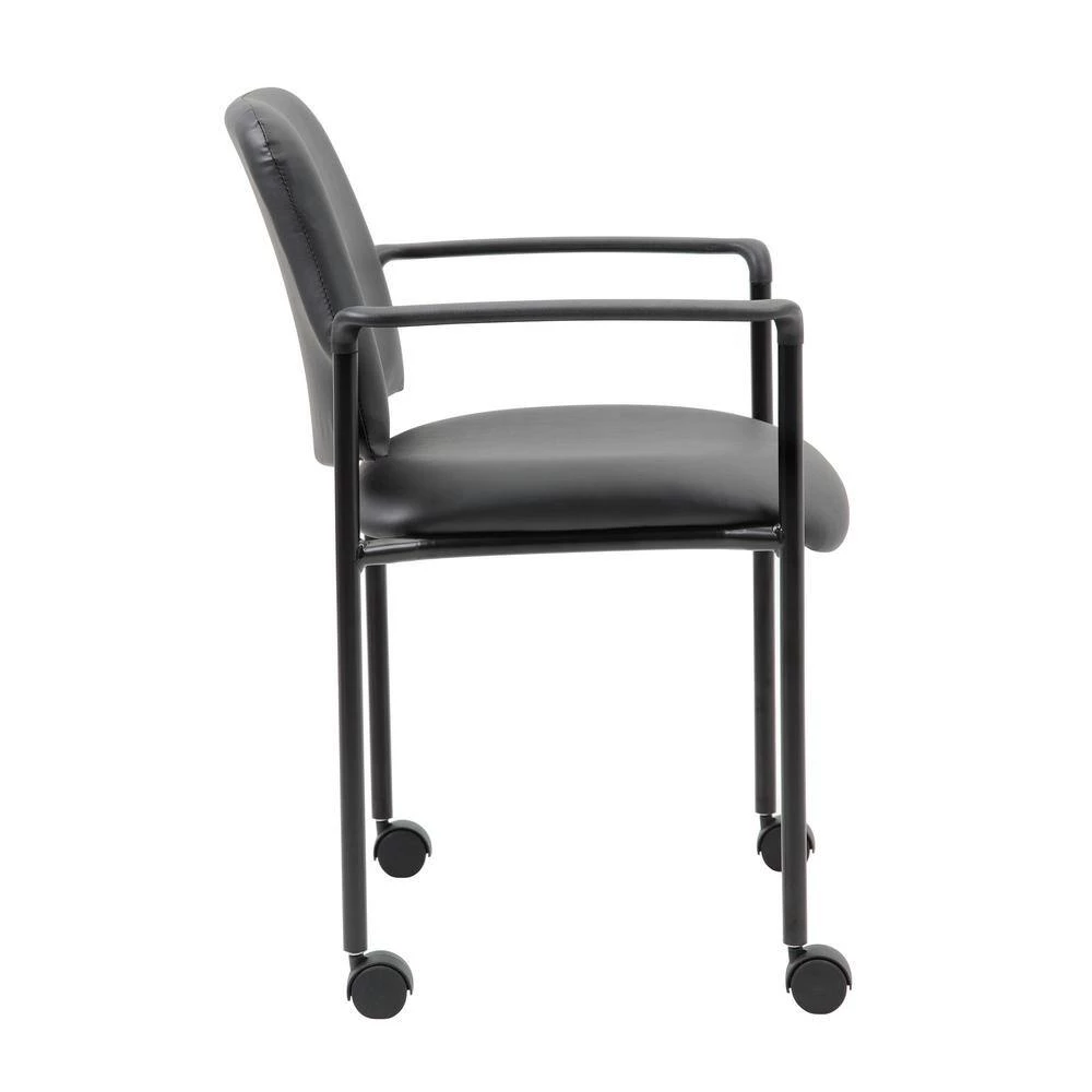 Black Mobile Desk Chair by BOSS Office Products 7 Black Mobile Desk Chair by BOSS Office Products - Image 5
