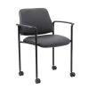 Black Mobile Desk Chair by BOSS Office Products 2 Black Mobile Desk Chair by BOSS Office Products -Default Template 6 black boss office products guest office chairs b9503r cs 64 1000
