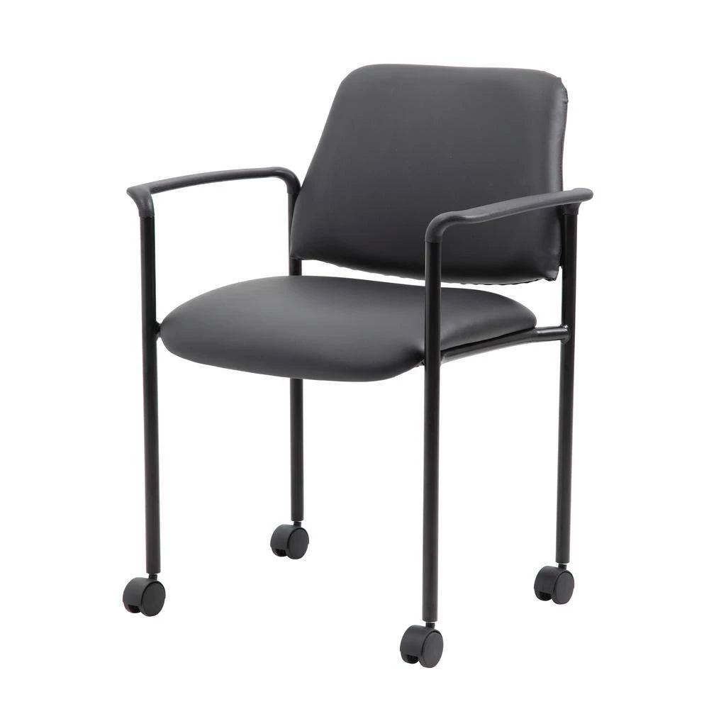 Black Mobile Desk Chair by BOSS Office Products 10 Black Mobile Desk Chair by BOSS Office Products - Image 8