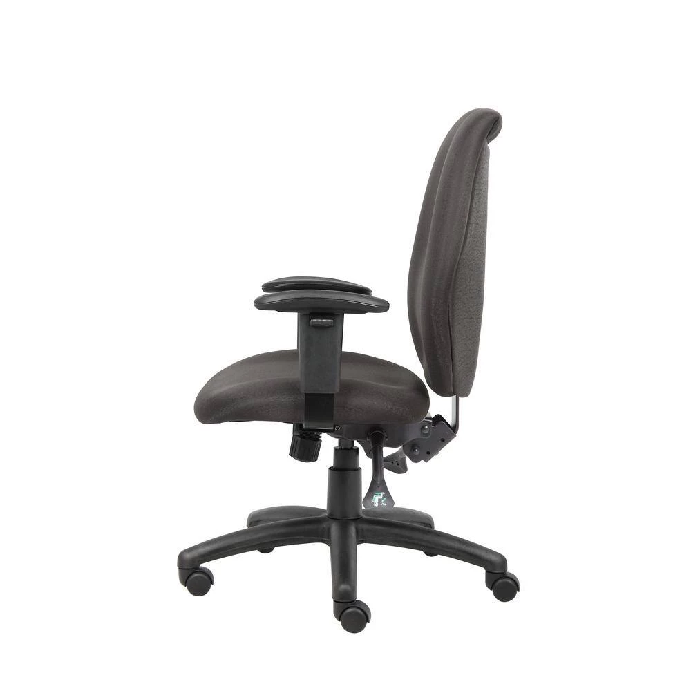 Black High Back Task Chair by BOSS Office Products 4 Black High Back Task Chair by BOSS Office Products - Image 2