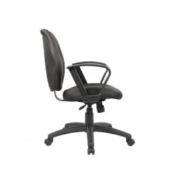 Black Desk Chair Loop Arms by BOSS Office Products 17 Black Desk Chair Loop Arms by BOSS Office Products -Default Template 6 black boss office products task chairs b1015 bk fa 1000