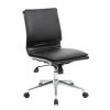 Black Contemporary Armless Desk Chair by BOSS Office Products 2 Black Contemporary Armless Desk Chair by BOSS Office Products -Default Template 6 black boss office products task chairs b456c bk 64 1000