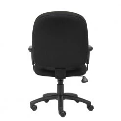 Black Fabric Task Chair with Adjustable Arms by BOSS Office Products -Default Template 6 black boss office products task chairs b495 bk 1f 1000