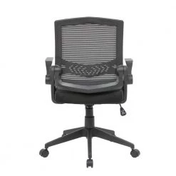 Black Mesh Flip Arm Task Chair by BOSS Office Products 10 Black Mesh Flip Arm Task Chair by BOSS Office Products -Default Template 6 black boss office products task chairs b6223 bk 66 1000