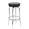 Black Bar Stool Chrome Finish Frame by BOSS Office Products -BOSS Offic Shop black chrome boss office products bar stools b229 bk 64 1000