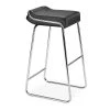 Wedge 33 in. Chrome Cushioned Bar Stool (Set of 2) by ZUO -Default Template 6 black chrome zuo bar stools 300041 64 1000