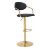 Gusto Black 100% Polyurethane Bar Chair by ZUO 2 Gusto Black 100% Polyurethane Bar Chair by ZUO -Default Template 6 black gold zuo bar stools 109037 64 1000