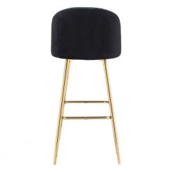 Cozy Bar Chair Black by ZUO -Default Template 6 black zuo bar stools 101560 44 1000