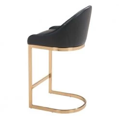 Scott Black Backless Metal Counter Height (24-27 in.) Bar Stool by ZUO -Default Template 6 black zuo bar stools 101972 fa 1000