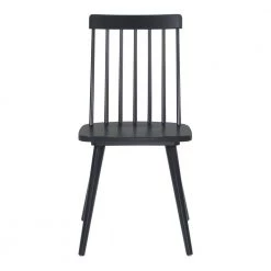 Ashley Black Dining Chair (Set of 2) Side Chair by ZUO 9 Ashley Black Dining Chair (Set of 2) Side Chair by ZUO -Default Template 6 black zuo dining chairs 101846 1f 1000