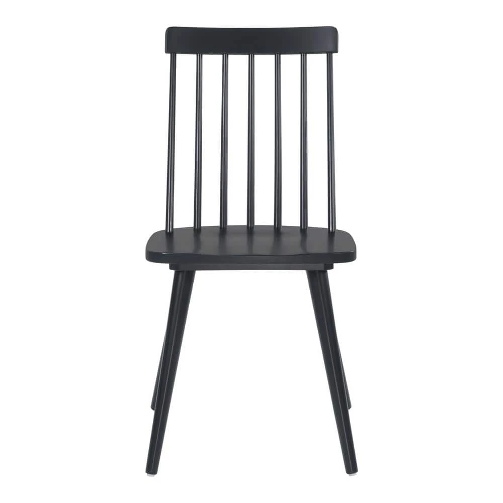 Ashley Black Dining Chair (Set of 2) Side Chair by ZUO 4 Ashley Black Dining Chair (Set of 2) Side Chair by ZUO - Image 3