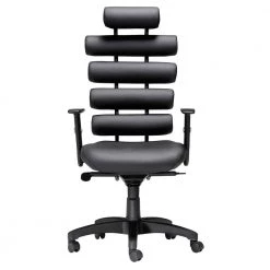 Unico Black Office Chair by ZUO 10 Unico Black Office Chair by ZUO -Default Template 6 black zuo executive chairs 205050 4f 1000