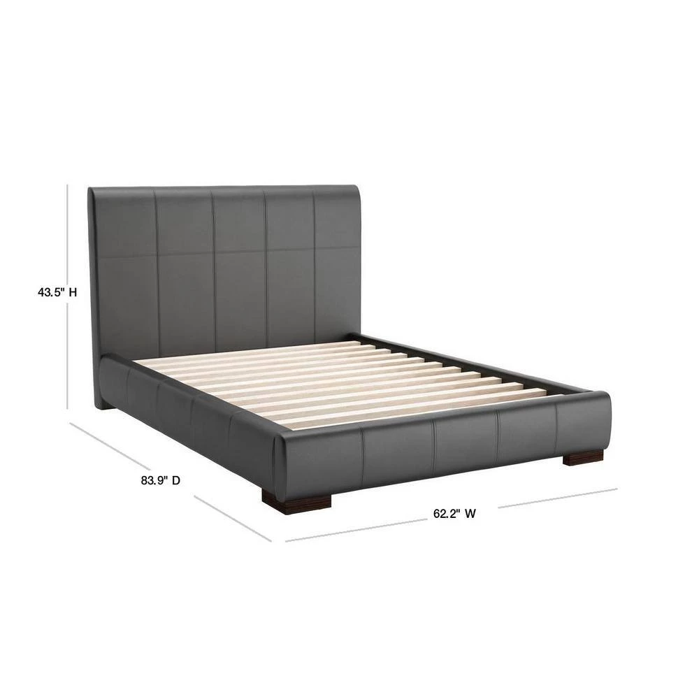 Amelie Black Full Bed by ZUO 4 Amelie Black Full Bed by ZUO - Image 3