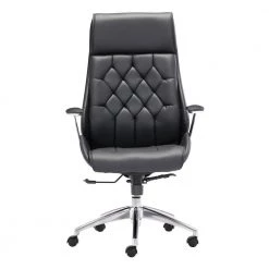 Boutique Black Office Chair by ZUO 9 Boutique Black Office Chair by ZUO -BOSS Offic Shop black zuo task chairs 205890 4f 1000