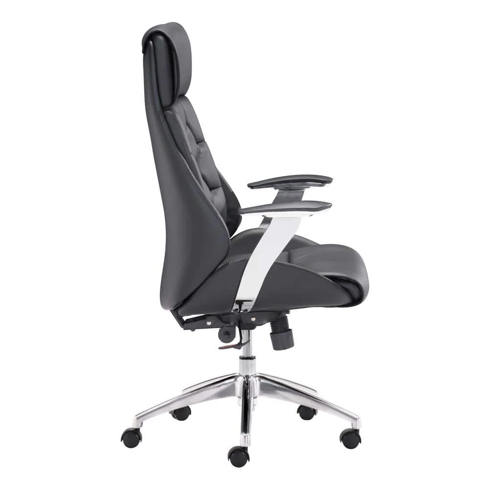 Boutique Black Office Chair by ZUO 4 Boutique Black Office Chair by ZUO - Image 2