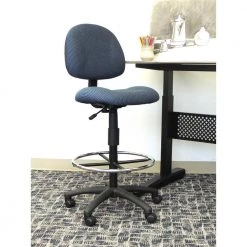 Blue Armless Drafting Stool by BOSS Office Products 19 Blue Armless Drafting Stool by BOSS Office Products -Default Template 6 blue boss office products drafting chairs b1615 be 31 1000