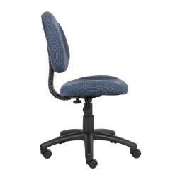 HomePRO 25 in. Wide Blue Armless Task Chair by BOSS Office Products -Default Template 6 blue boss office products task chairs b315 be 44 1000