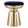 Juniper 19 in. Blue and Gold Side Stool by ZUO 1 Juniper 19 in. Blue and Gold Side Stool by ZUO -Default Template 6 blue gold zuo makeup vanities 101504 64 1000