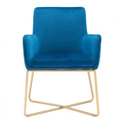 Honoria Blue Velvet Arm Chair by ZUO 9 Honoria Blue Velvet Arm Chair by ZUO -Default Template 6 blue zuo accent chairs 101146 4f 1000