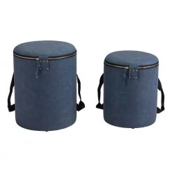 Candice Blue Storage Set Ottoman by ZUO -Default Template 6 blue zuo ottomans 101804 44 1000