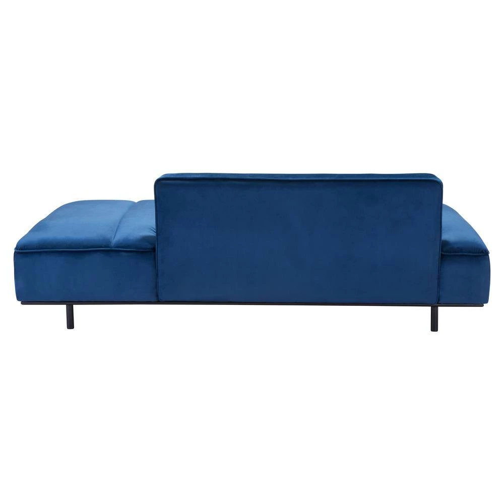 Confection 79.1 in. Blue Microfiber 4-Seat Sofa by ZUO 6 Confection 79.1 in. Blue Microfiber 4-Seat Sofa by ZUO - Image 4