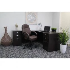 27 in. Width Big and Tall Bomber Brown Faux Leather Executive Chair with Swivel Seat by BOSS Office Products 11 27 in. Width Big and Tall Bomber Brown Faux Leather Executive Chair with Swivel Seat by BOSS Office Products -Default Template 6 bomber brown boss office products executive chairs b726 bb 31 1000