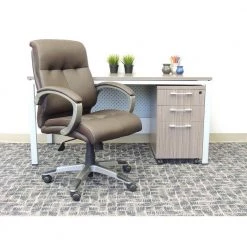 31 in. Width Big and Tall Brown Vinyl Executive Chair with Swivel Seat by BOSS Office Products 9 31 in. Width Big and Tall Brown Vinyl Executive Chair with Swivel Seat by BOSS Office Products -Default Template 6 brown boss office products executive chairs b8776p bn 31 1000