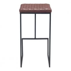 Element 17 in. Brown Bar Stool by ZUO 14 Element 17 in. Brown Bar Stool by ZUO -Default Template 6 brown zuo bar stools 101459 44 1000