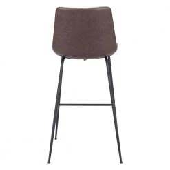 Byron Bar Chair Brown by ZUO 11 Byron Bar Chair Brown by ZUO -Default Template 6 brown zuo bar stools 101771 44 1000