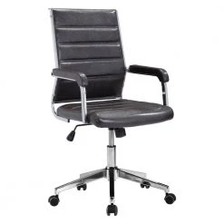 Liderato Brown Office Chair by ZUO