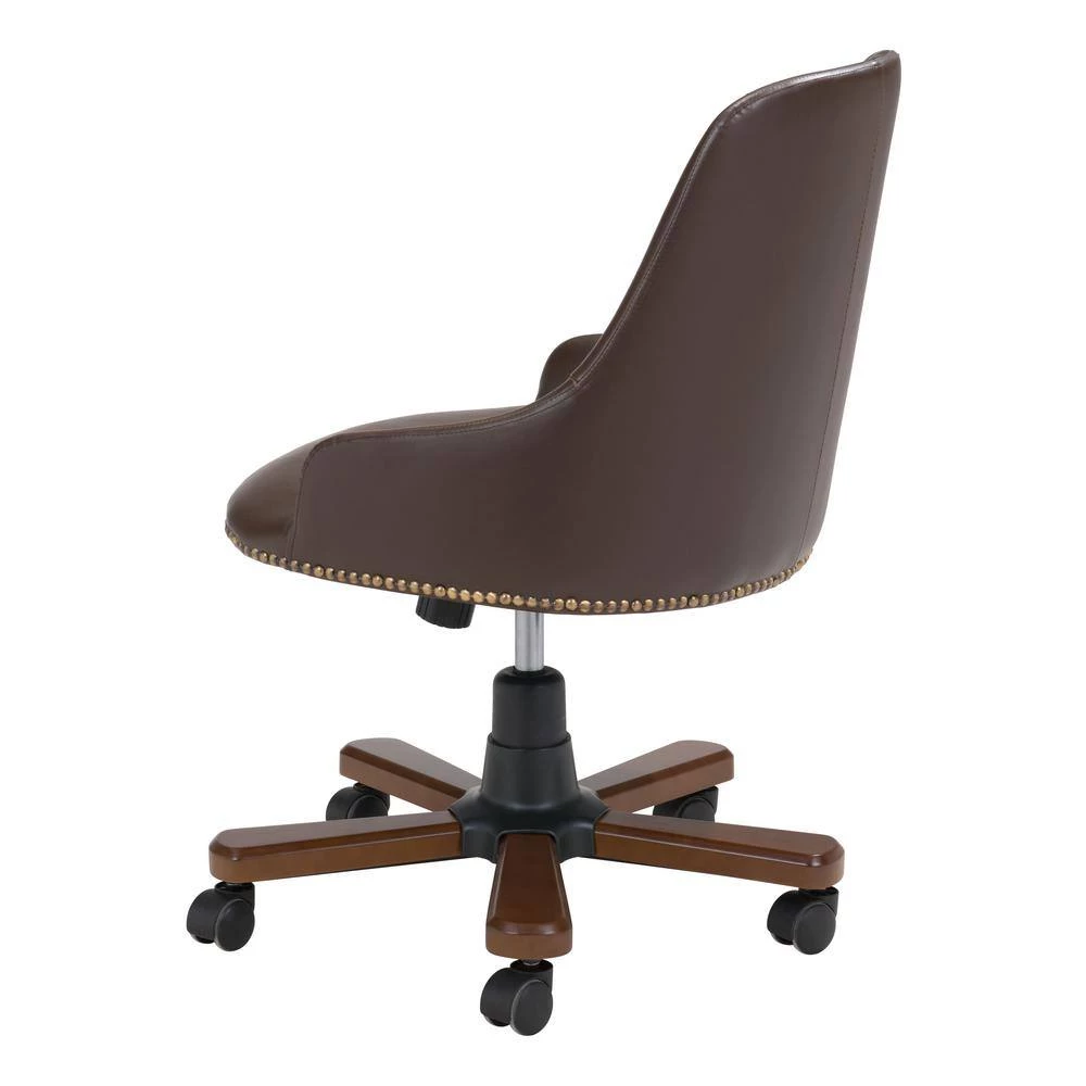 Gables Brown Office Chair by ZUO 7 Gables Brown Office Chair by ZUO - Image 5