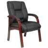 26 in. Width Big and Tall Cherry Vinyl Guest Office Chair by BOSS Office Products 1 26 in. Width Big and Tall Cherry Vinyl Guest Office Chair by BOSS Office Products -Default Template 6 cherry boss office products guest office chairs b8999 c 64 1000