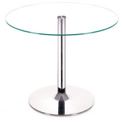 Galaxy Chrome Dining Table by ZUO